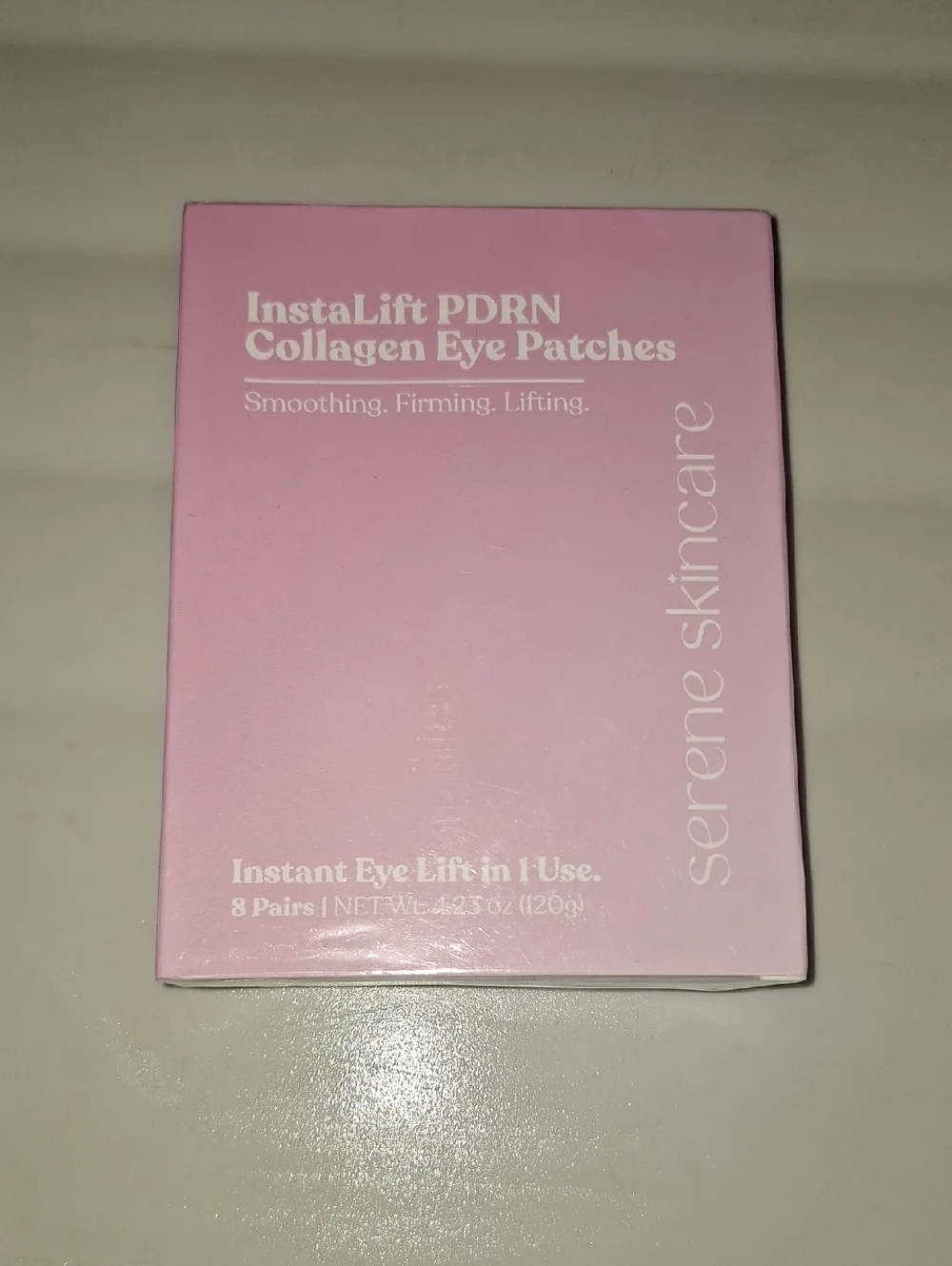 InstaLift PDRN Collagen Pink Eye Patches - 8 Pairs